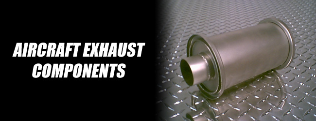 Aircraft exhaust components